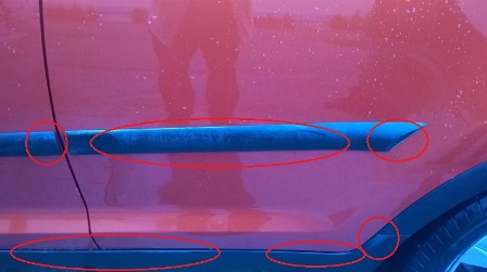 Jak usunąć białe plamy po wosku na listwach